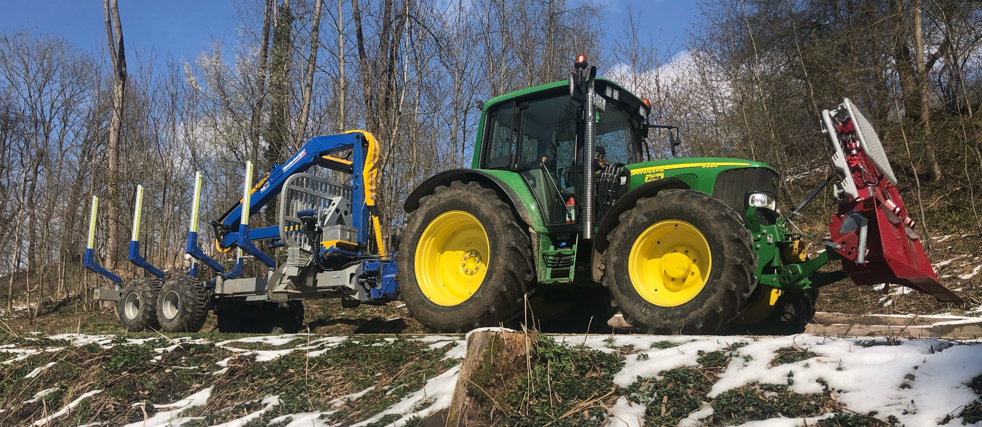 Forstarbeiten: Holzernte und Waldpflege